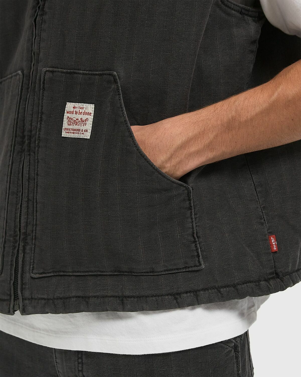 Levis SANSOME VEST Black Men