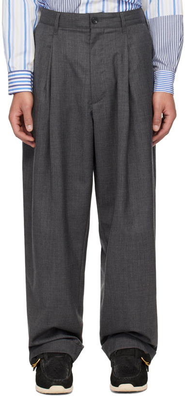 Photo: Engineered Garments Gray WP Trousers