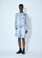 Acne Studios Striped Elasticated Shorts