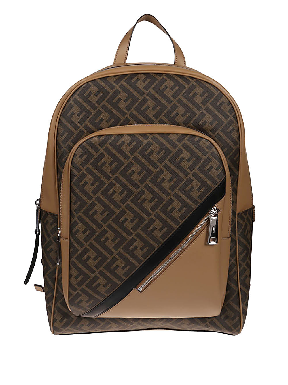 FENDI - Backpack In Logoed Fabric Fendi