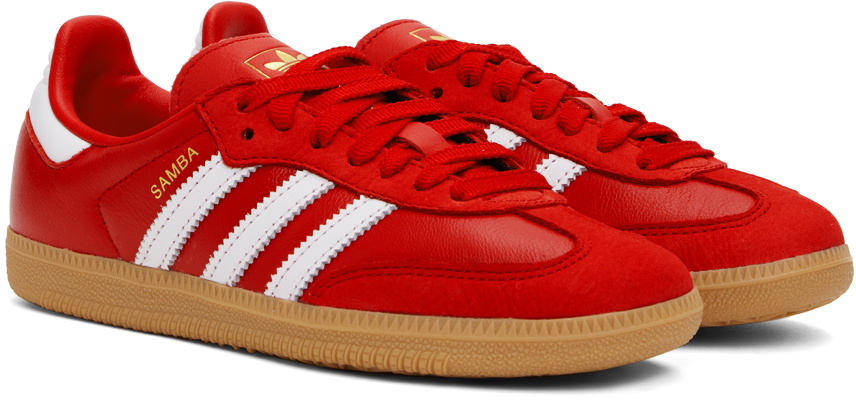 Adidas originals samba red online