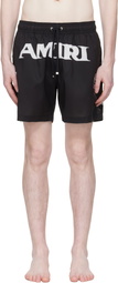 AMIRI Black 'AMIRI Sport' Swim Shorts