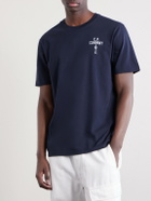C.P. Company - Logo-Print Cotton-Jersey T-Shirt - Blue