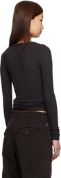 Citizens of Humanity Brown Bina Crewneck T-shirt
