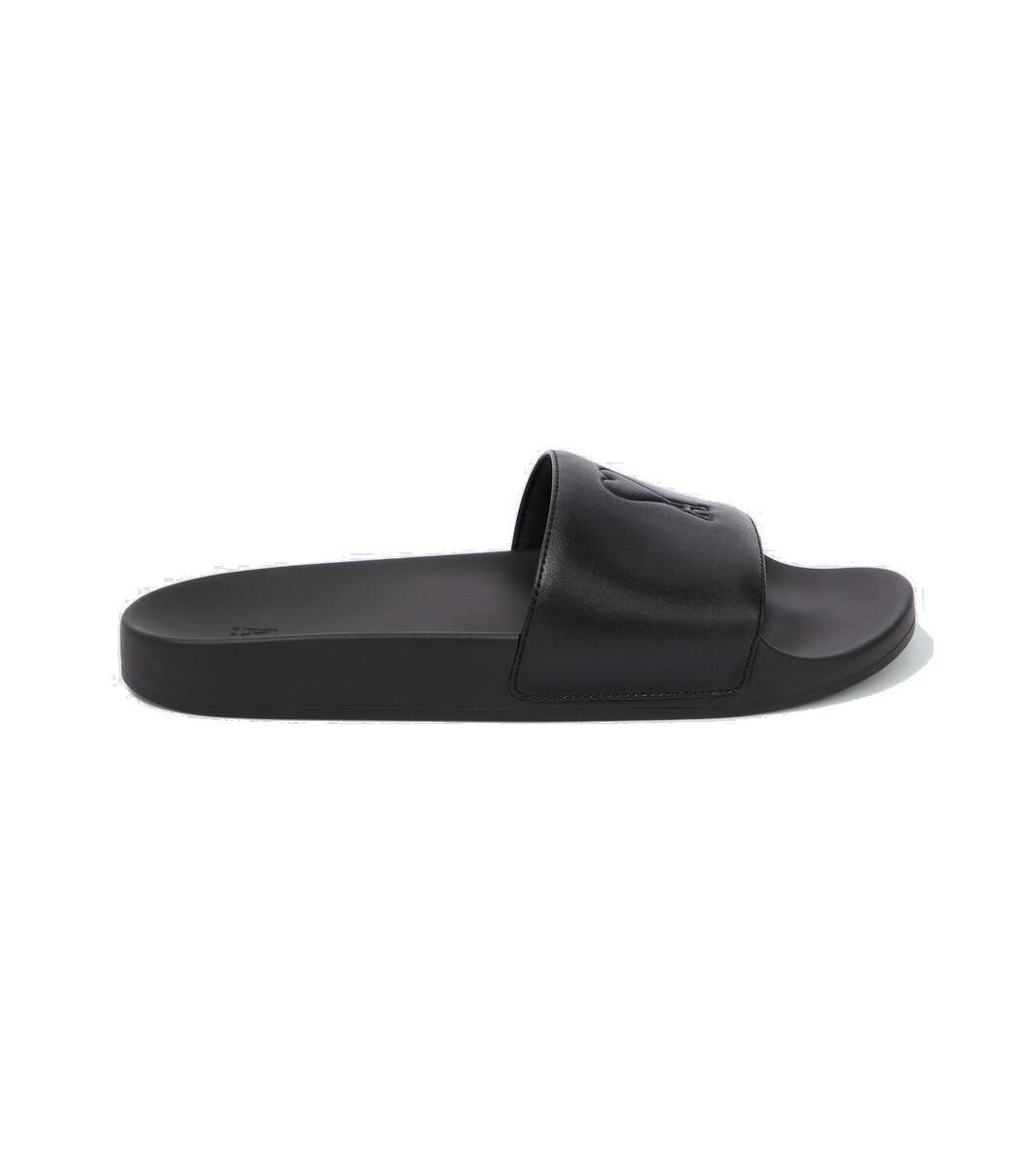 Ami Paris Leather fisherman sandals AMI