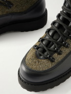 Diemme - Roccia Vet Due Gala Leather-Trimmed Calf Hair Ankle Boots - Green