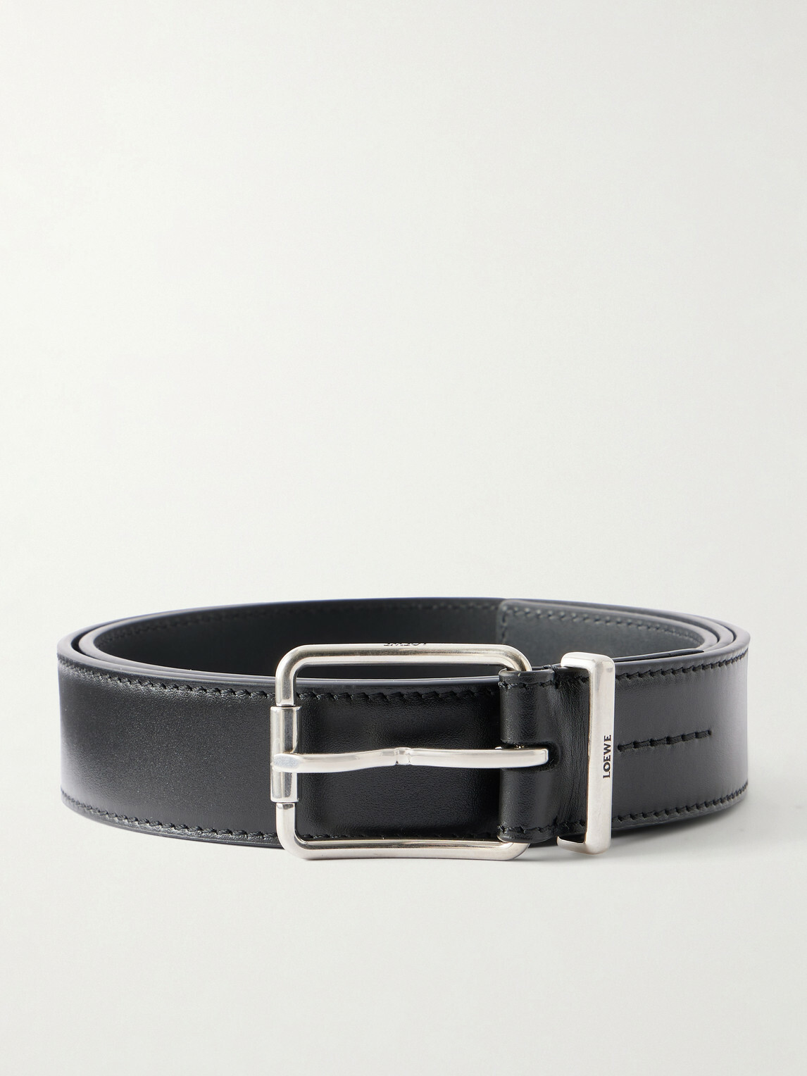 LOEWE - 3.2cm Leather Belt - Black