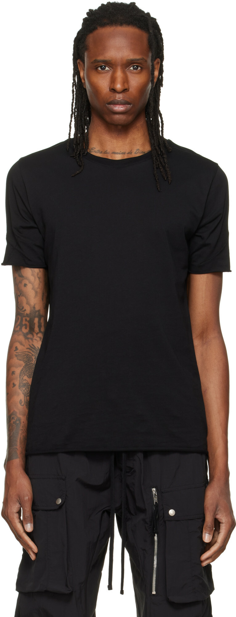thom/krom Black TS 986 T-shirt