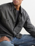 OrSlow - Checked Cotton and TENCEL™ Lyocell-Blend Flannel Shirt - Gray