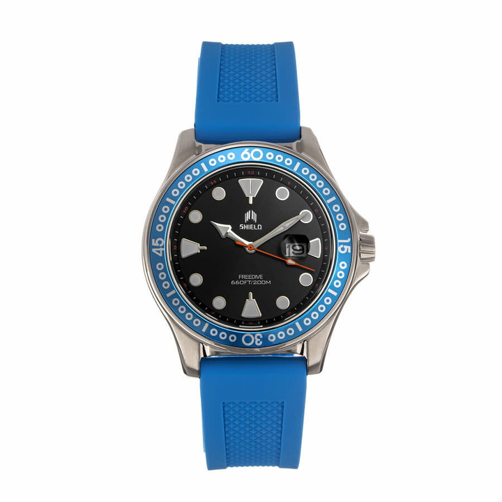 Photo: Shield Freedive Quartz Black Dial Mens Watch SLDSH115-5
