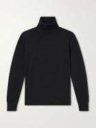 Canali - Wool Rollneck Sweater - Black