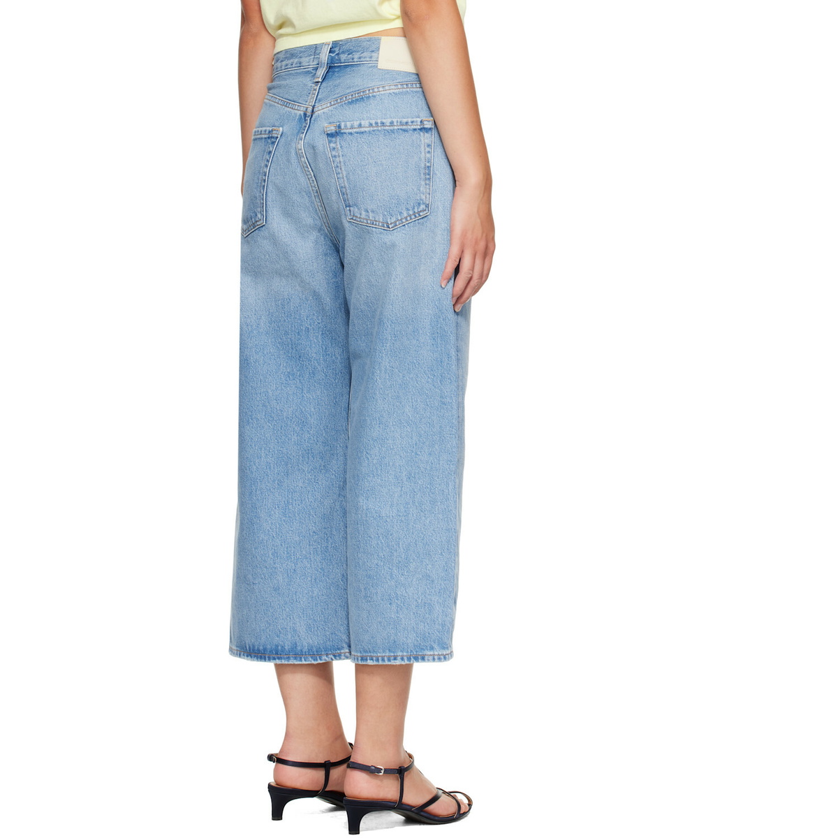 Citizens of Humanity Blue Vintage Culotte Jeans