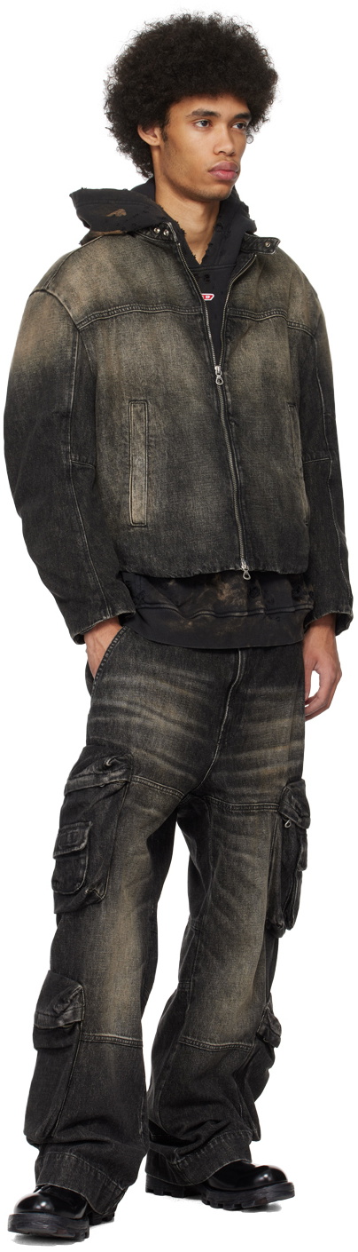 DIESEL D-MARGE-S デニムジャケット seventeen タグ付き DIESEL D-MARGE-S デニムジャケット seventeen タグ付き