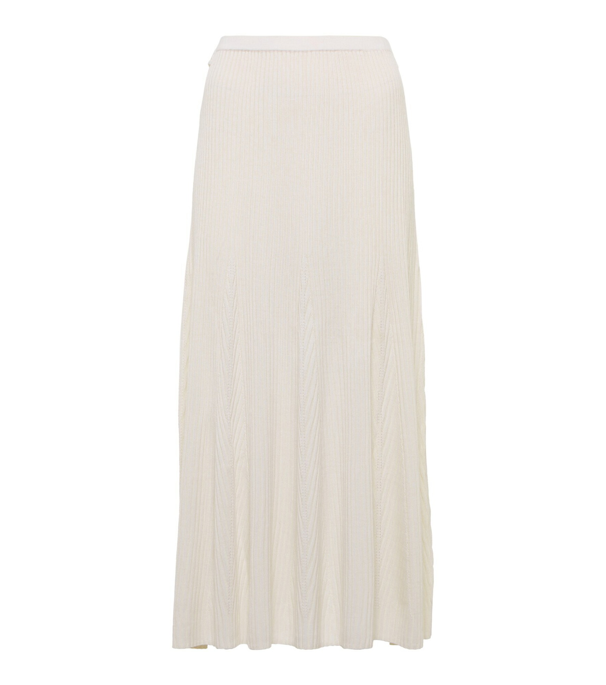 Gabriela Hearst - Meda silk and cashmere midi skirt Gabriela Hearst