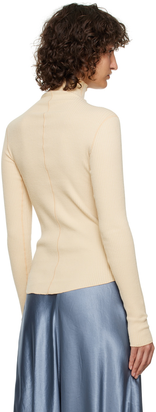 LVIR Yellow Rib Turtleneck
