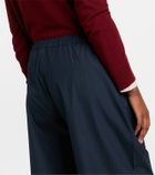 'S Max Mara Cotton cropped wide-leg pants