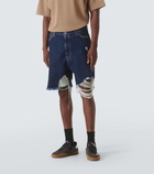 Acne Studios Distressed denim shorts