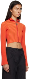 SIMONMILLER Orange Peep Sweater