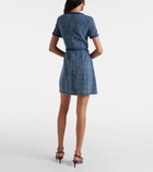 Self-Portrait Denim minidress