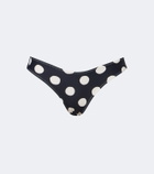 Montce Lulu polka-dot bikini bottoms
