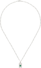 Alec Doherty Silver Shout One Pendant Necklace