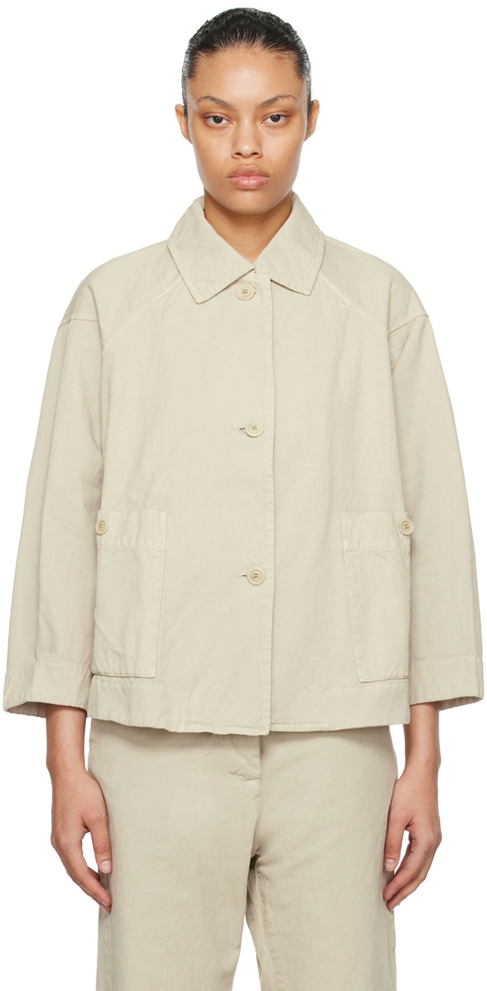 CASEY CASEY Beige Dries Travail Jacket CASEY CASEY