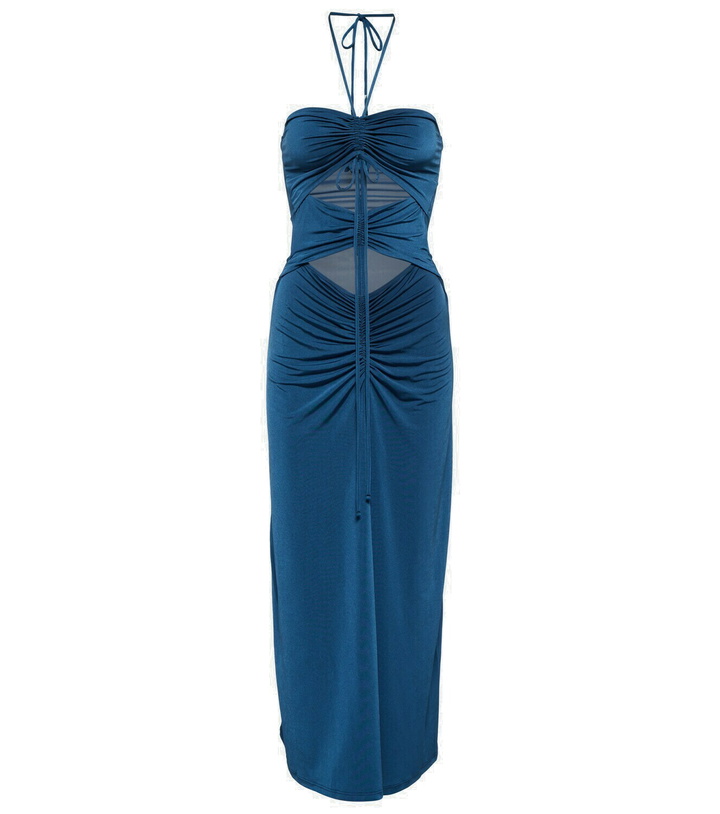 Photo: Jade Swim Kira halterneck cutout midi dress