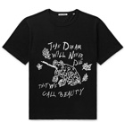 Our Legacy - Printed Cotton-Jersey T-Shirt - Men - Black
