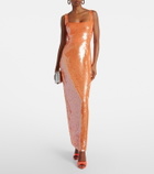 Rachel Gilbert Kayla sequined gown