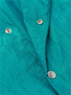 Jil Sander - Camp-Collar Padded Shell Shirt - Blue
