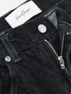 SECOND / LAYER - Valluco 2 Straight-Leg Raw Jeans - Blue