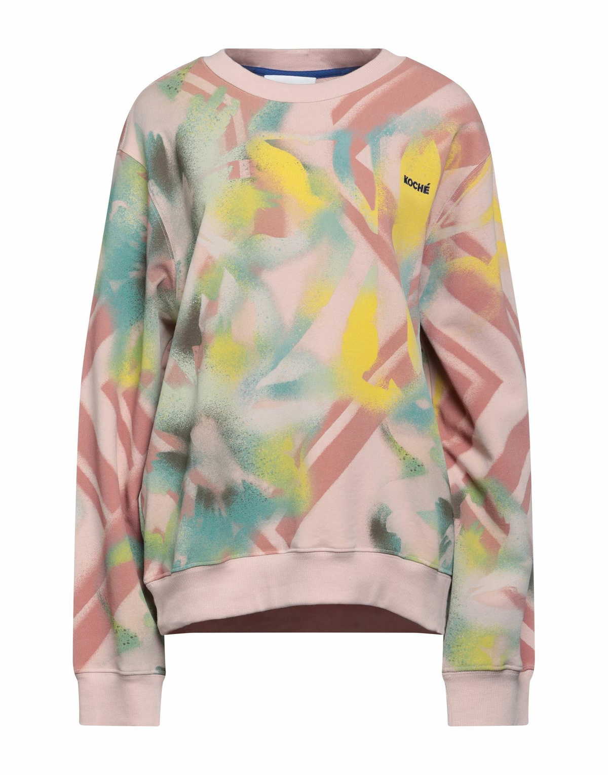 Koché Womens Sweatshirt in Blush