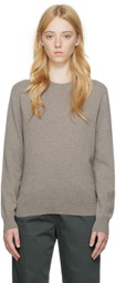 ZEGNA Brown Vicuna Oasi Sweater