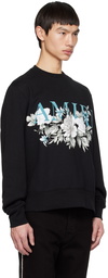 AMIRI Black Crewneck Sweater