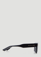 Studded Frame Sunglasses in Black