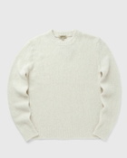 WOOLRICH BOUTONNE ALPACA BLEND CREWNECK Beige Mens Pullover