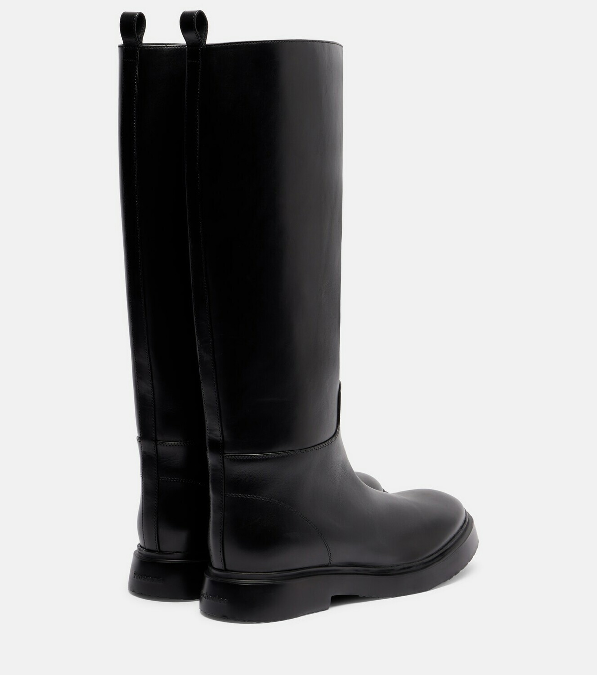 Proenza Schouler Bank leather knee-high boots