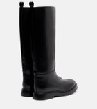 Proenza Schouler Bank leather knee-high boots