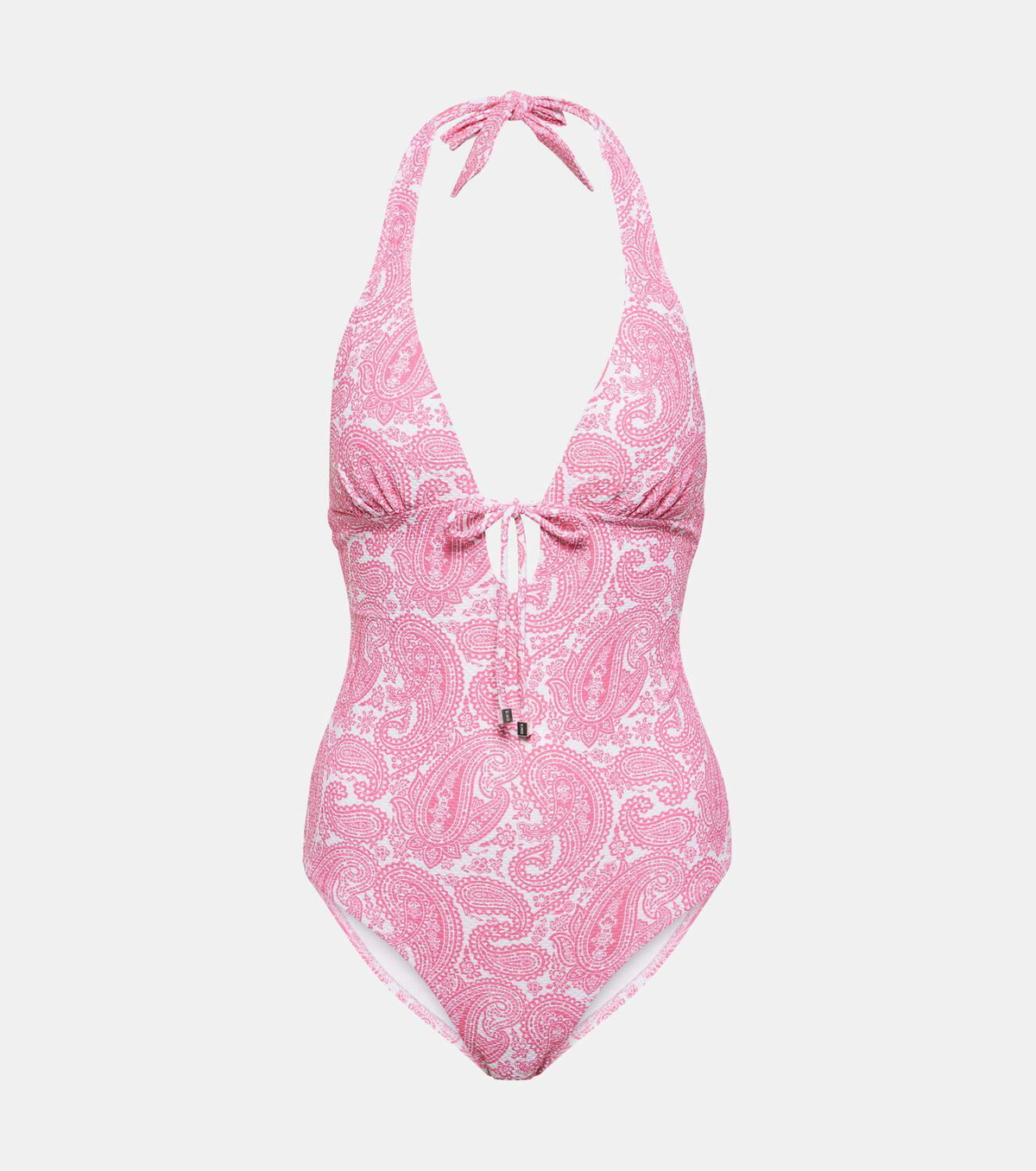 Heidi Klein Ischia printed halterneck swimsuit Heidi Klein