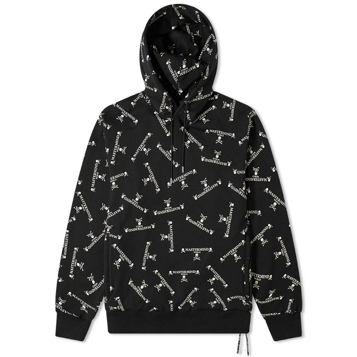 Photo: MASTERMIND WORLD All Over Print Hoody