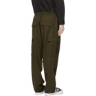 Y-3 Khaki Wool CL Cargo Pants