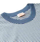 Armor Lux - Striped Cotton-Jersey T-Shirt - Blue