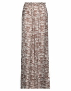 Manila Grace Womens Pants in Brown