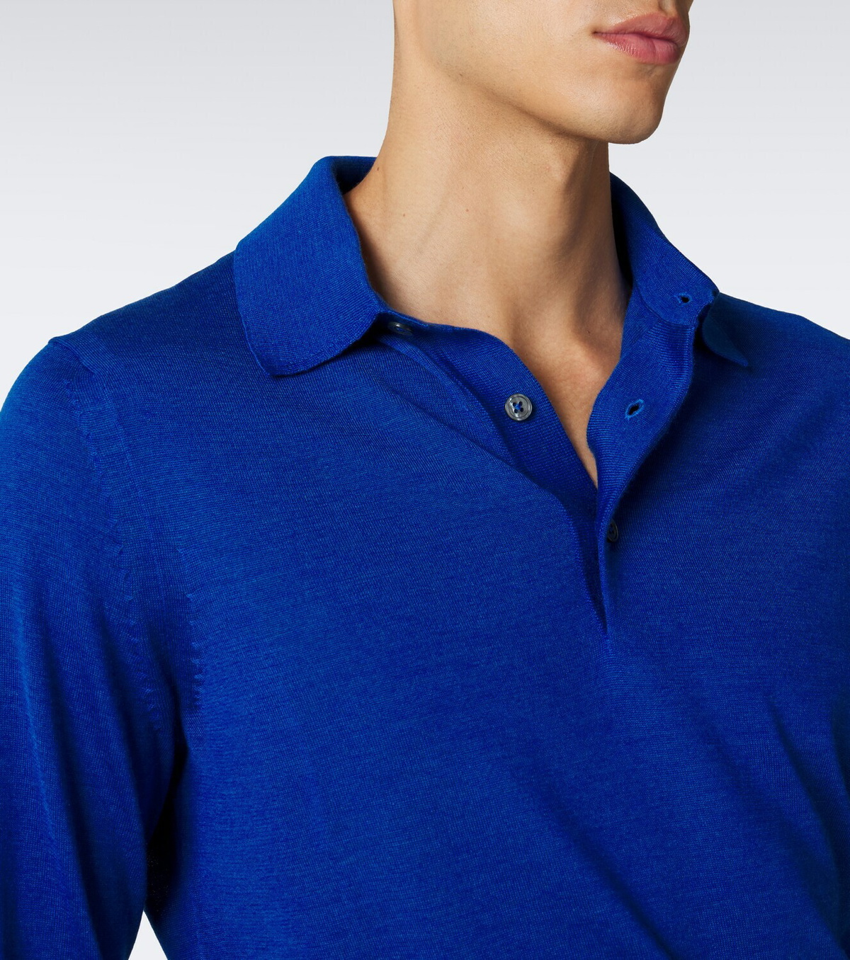 Tom Ford Cashmere and silk polo sweater