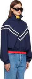 Stefan Cooke Navy Pinking Corded Jacket