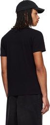 Off-White Black Off Stamp Rib Shaped T-shirt