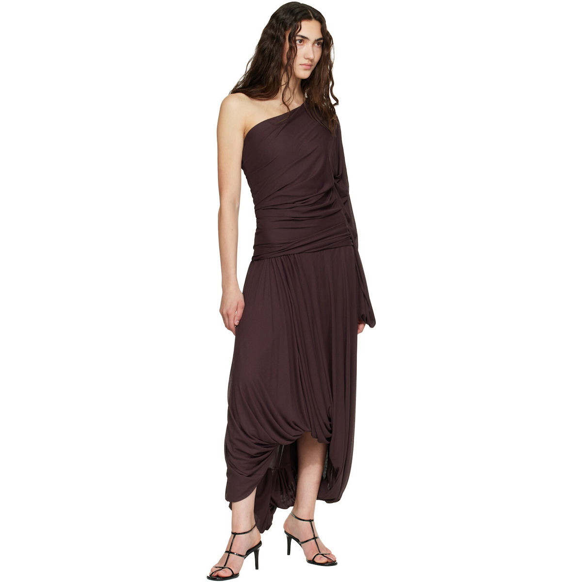 Proenza Schouler Burgundy Gabri Maxi Dress