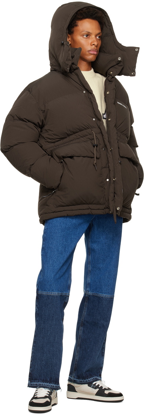 Axel Arigato Brown Nebraska Down Jacket