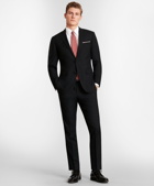 Brooks Brothers Men's Milano-Fit Wool Suit Jacket | Black