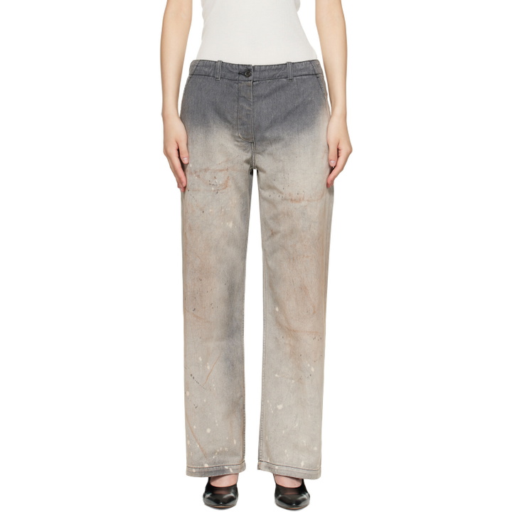 Photo: OUR LEGACY Gray Tide Chino Jeans